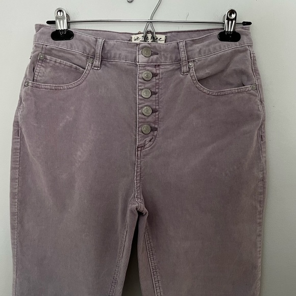 We The Free Lilac Sun Chaser Corduroy Skinny Pants, Size 28 - Picture 3 of 15